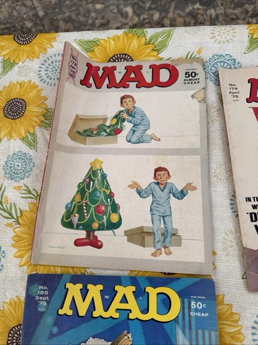 20 lot vintage mad magazines 1970S Rocky Star Trek - Picture 14 of 15
