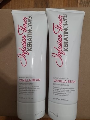 Keratin Complex Vanilla Bean Deep Conditioner 7oz Lot of 2 NEW