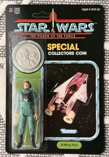 Stan Solo A-Wing Pilot Kenner Style Star Wars Mint on Card Carded MOC