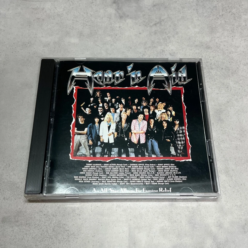 STARS Hear 'n Aid CD PHCR-4218 Japan ACCEPT RUSH KISS SCORPIONS DIO Hendrix Good - Image 2 of 4