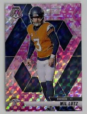 2025 Panini Mosaic #151 Wil Lutz Mosaic Camo Pink