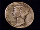 1931-S  Mercury Dime,  Very Good Grade
