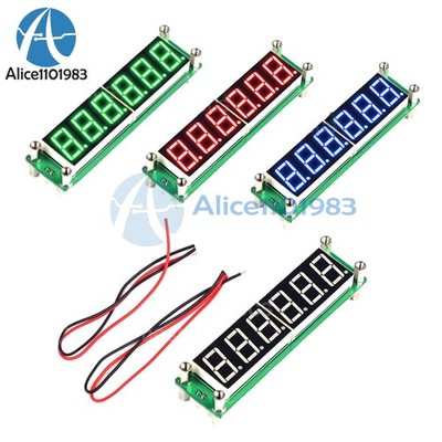 DC 8-15V 6 Bit LED Display RF Signal Frequency Counter 0.1MHz~65MHz #cv