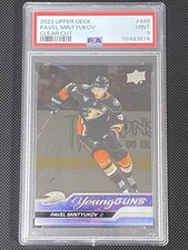 2023-24 UD Upper Deck Pavel Mintyukov Clear Cut Young Guns rookie card PSA 9 !!!