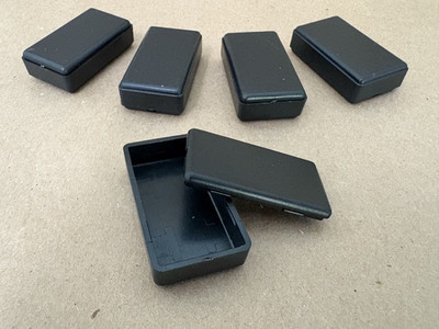 5 Project Boxes, ABS Electrical Box Small (50mm x 27mm) Junction Electronics PCB