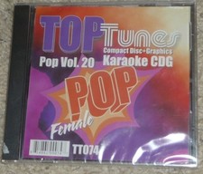 Sealed Top Tunes Pop Vol. 20 Karaoke CDG TT074 Karaoke Compact Disc Graphics
