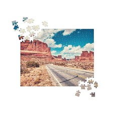 Roltak – Vehicles Roadtrip USA 4-in-1 Puzzle 2 – Made in USA