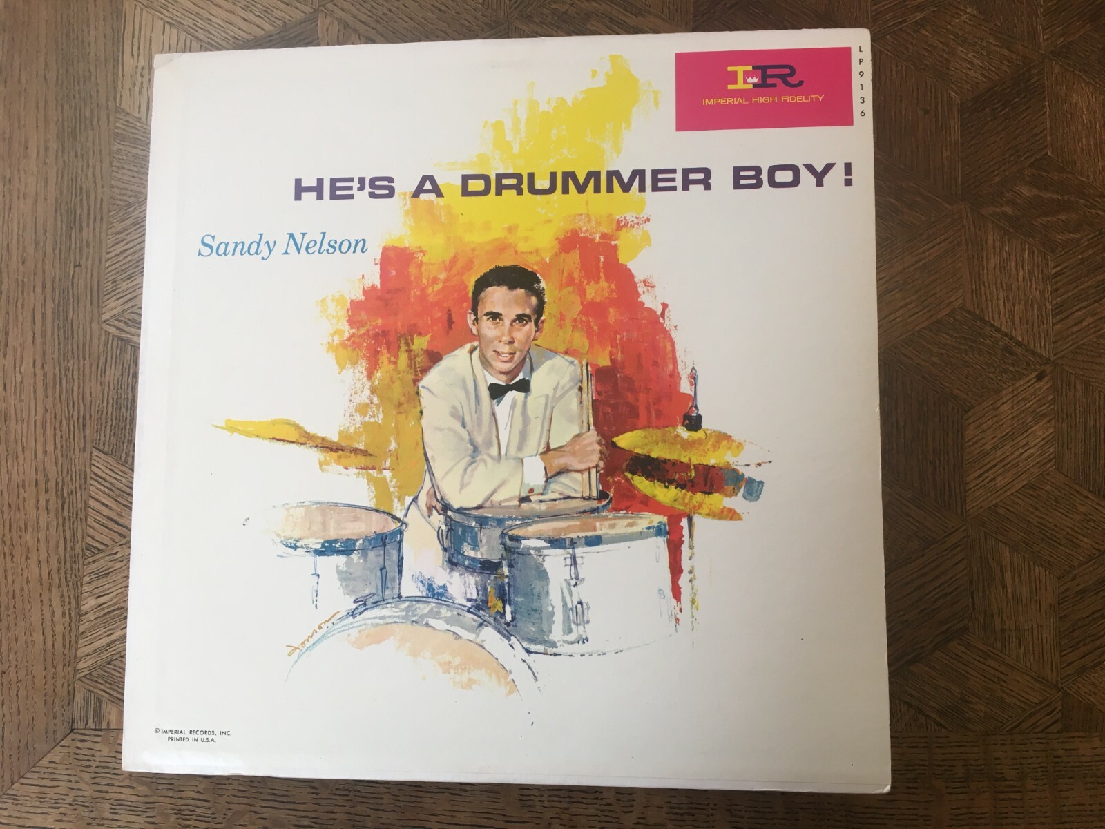 SANDY NELSON - ..." He's A Drummer Boy" ~ IMPERIAL 9136 {nm dg orig} - NICE