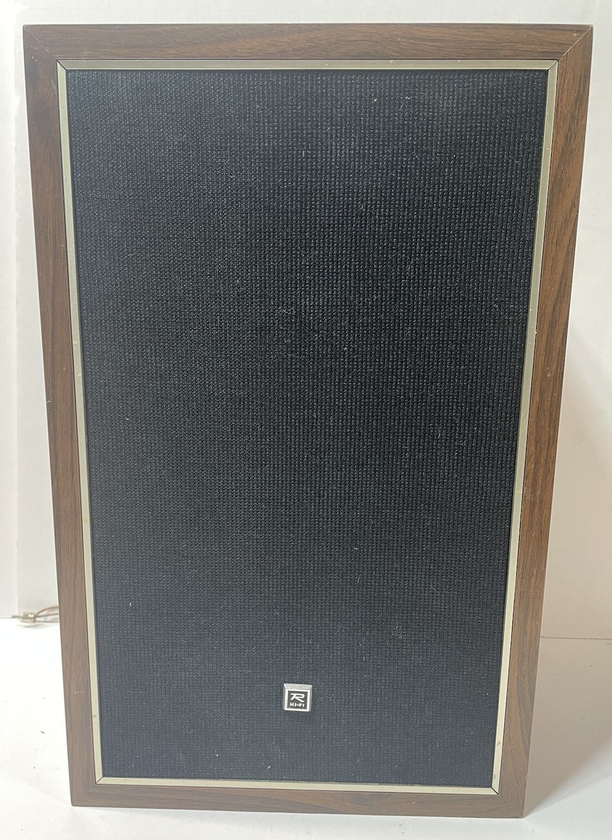 木製ラジオ　限定版？　CROSLEY　アメリカ製？　希少品？　ヴィンテージ？ Rare Find Vintage Realistic Hi-Fi Speaker Wood Grain 15.5”x