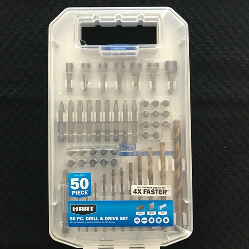 Hart 50-piece Drill & Drive Set with Case-NEW - Picture 4 of 4