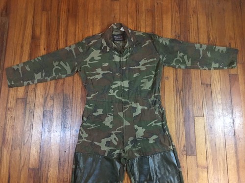 Tuta tuta uomo vintage SEARS Ted Williams mimetica mimetica taglia small - Foto 4 di 12