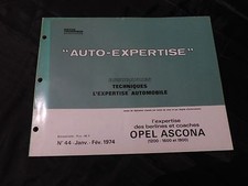Revue technique Opel ASCONA