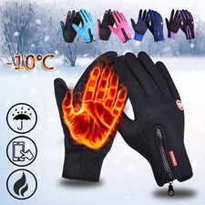 Winter Touch Screen Gloves Men Women Waterproof Windproof Warm Thermal Gloves