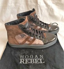 Hogan Donna Rebel Paillettes Marrone misura 38.