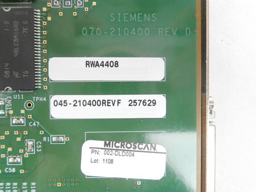 Siemens 002-DLD004 RVSI PCI Frame Grabber PCB Card 045-210400 Microscan Working - 第 11/11 張圖片