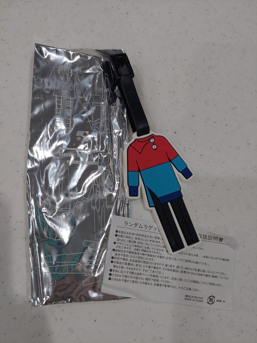 SHINee FIVE ラゲッジタグ SHINee FIVE 5 Tokyo Dome 2017 Luggage Tag Onew Merch Import