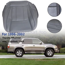 Driver Bottom Leather Seat Cover Gray Fit For Toyota 4Runner SR5 1996 1997-2002