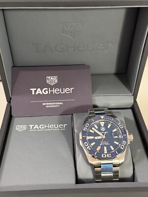 Tag Heuer Aquaracer 41mm Automatisch 300M Calibre 5 Blau