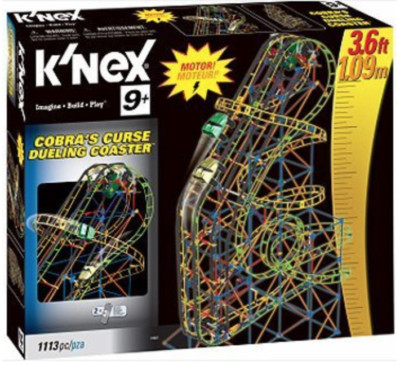 K'NEX Cobra's Curse Dueling Coaster set 51023 | eBay
