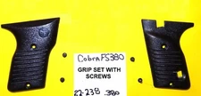 Cobra Model FS 380 .380 Cal GRIP SET WITH SCREWS  ITEM # 22-238