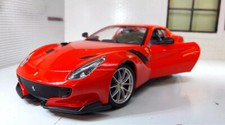Ferrari F12 tdf Berlinetta Red 1:24 Scale Diecast Detailed Model Burago 2017