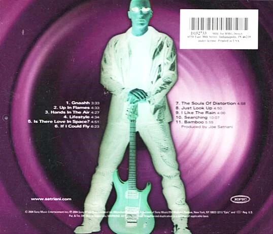 Is There Love In Space? ~ Joe Satriani ~ Rock ~ CD ~ Good Foto 2 de 2