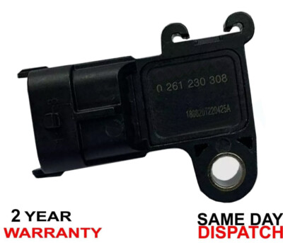 AIR INTAKE TURBO BOOST PRESSURE MAP SENSOR FOR LAND RANGE ROVER L538 2.0 2.2D