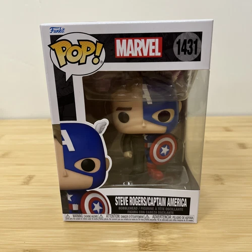Funko POP!  Marvel Comics Split Steve Rogers/Captain America #1431