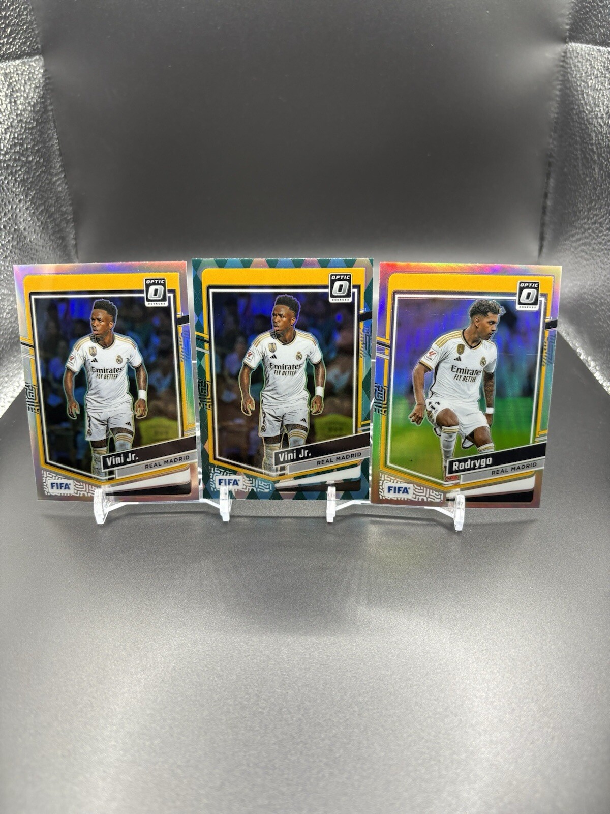 2023-24 Panini Donruss Soccer OPTIC Vini Jr ARGYLE Prizm #119  SP