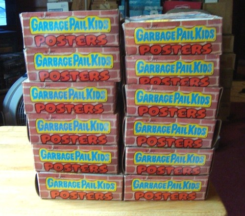 1 box 1986 GPK Garbage Pail Kids complete Full wax BOX of 36 UNOPENED posters - Picture 3 of 8