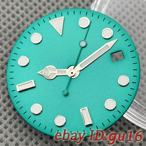 29mm Esferas y manecillas Esferas Estériles Reloj Ajuste ETA 2824 2836 NH35 NH36 Miyota 8215 821A - Imagen 5 de 12