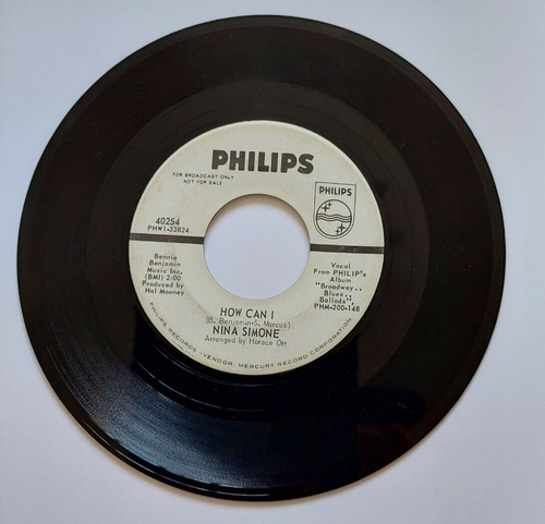 Nina Simone - I Am Blessed / How Can I PHILLIPS promo VG+ - Picture 2 of 2
