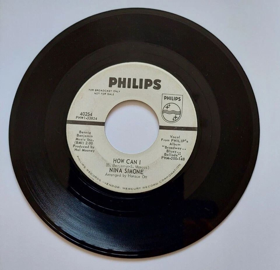 Nina Simone - I Am Blessed / How Can I PHILLIPS promo   VG+ - Image 2 of 2
