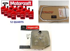 12x MOTORCRAFT MERCON LV FILTER  OIL PAN GASKET FOR 6R80 TRANSMISSION FORD