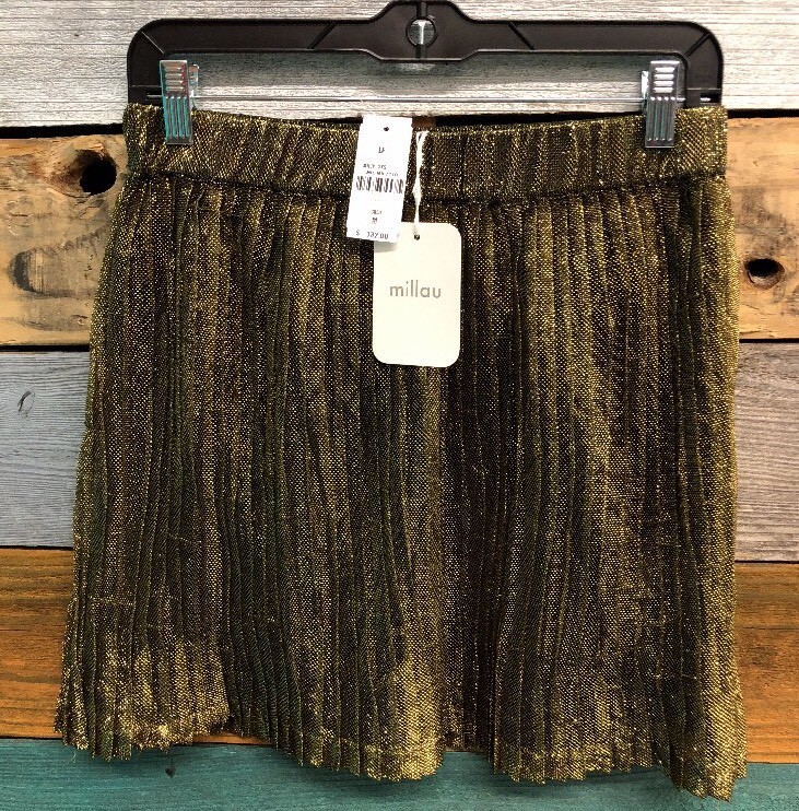 Millau Gold Skirt Size Medium