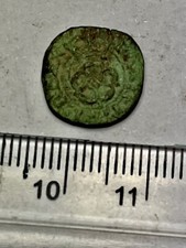 Charles 1st Copper Rose Farthing - Type 4b, P.M. Mullet & Crescent, S3206 (F147)