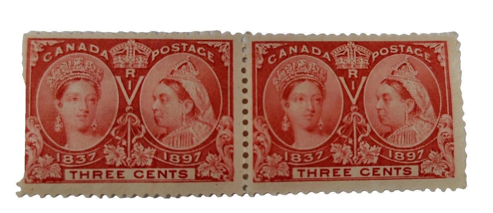 Goma original sin certificación Sellos Victoriano (1837-1901)