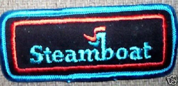 STEAMBOAT COLO SKI AREA SNOWBOARD PATCH NEW IRON ON