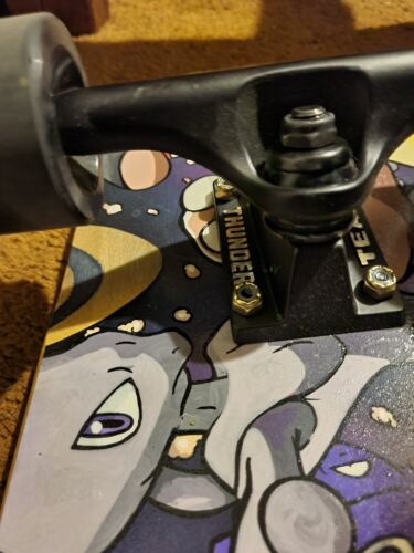 Custom Pokemon Cruiser Longboard (32") w/Thunder Trucks/Spitfire Changing Tool - Picture 3 of 4