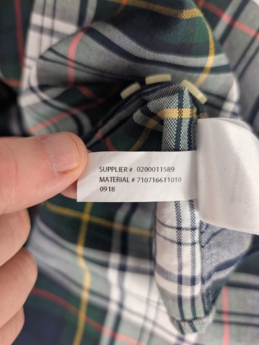Ralph Lauren Shirt Mens Size XXL Blue Plaid Button-Down Long Sleeve - Picture 11 of 15
