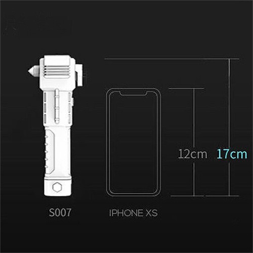 Multifunctional Safety Hammer Auto Repair Work Light Outdoor Bright Flashlight - Picture 8 of 15