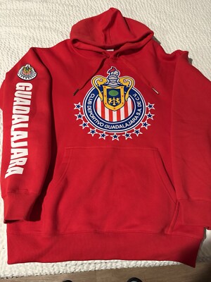 Chivas Mens Hoodie XL Sudadera De Las Chivas