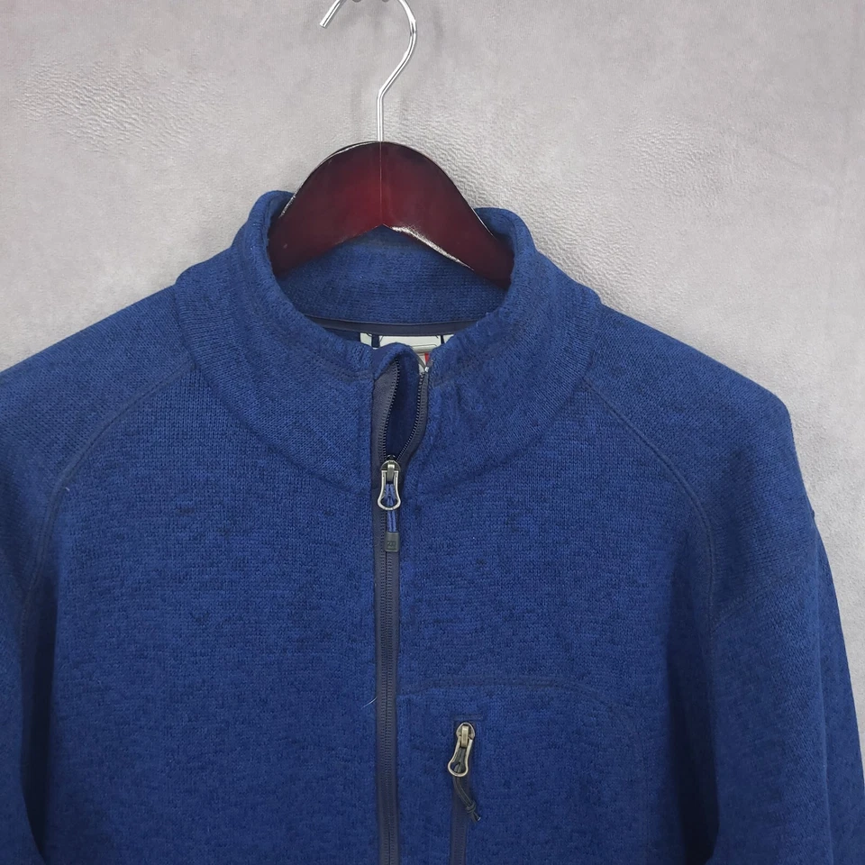 Avalance Jacket Mens 2XL Blue Full Zip Pockets Fleece Outdoors Fleece Thermal - Image 4 of 4