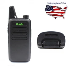 WLN KD-C1 Mini Radio UHF 400-470MHz 5W 16 Channel 2 Way Radio Walkie Talkie