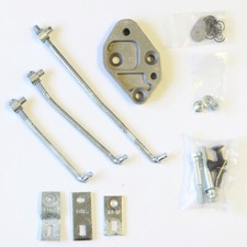 Hurst 4 Speed Original Assembly Line 1968 1969 Mopar B Body Linkage Kit Restored