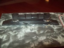 NEW - Mandolin Bridge With Adjustable Compensated Top - EBONY