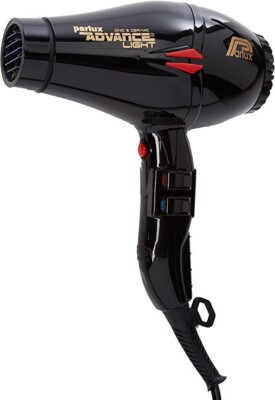 Parlux Advance Light Keramik- und Ionentrockner - Schwarz