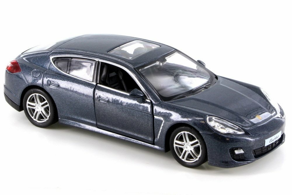 Porsche Panamera Turbo, Gray - RMZ City 555002 - Diecast Model Toy