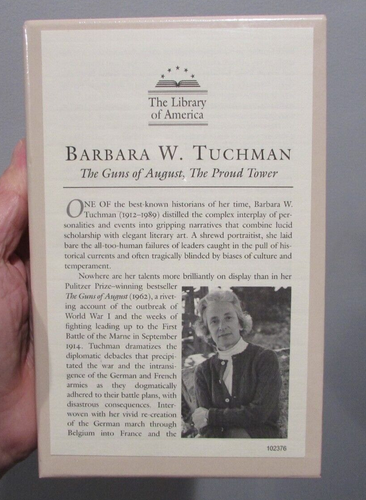 Barbara W. Tuchman Library of America Vintage Slipcase SEALED! - Picture 3 of 3