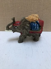 Vintage K's Collections ,Very Different Elephant Figurine ,3 1/2 Tall.